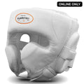 Fumestu FMT1 Thai Boxing Head Guard - White