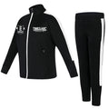 TIMES ABC KIDS SLIM FIT TRACKSUIT - Black/White