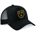 UKA Karate Printed Trucker Cap - Black