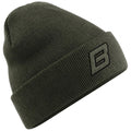 Be First Contrast Beanies - Olive