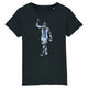 BXF Kids Camo Boxer Tee - Black/Blue