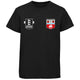 Southampton ABC Kids Cotton T-Shirt - Black