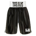 Box 2 Burn Fight Shorts - Black/White