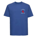 St Josephs ABC Embroidered Cotton T-Shirt - Royal Blue