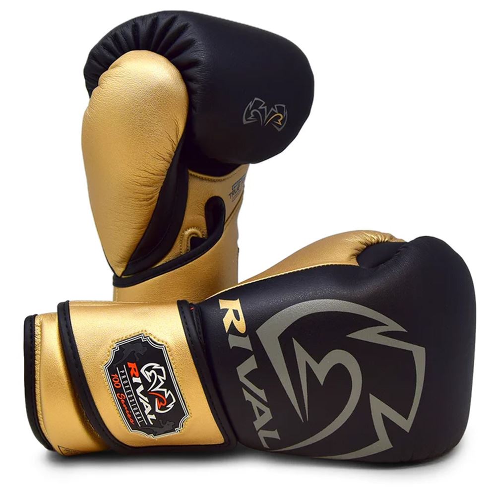 最終価格 RIVAL BAG GLOVE 白＆金 10oz Rival Boxing RFX-Guerrero-V SF-H Bag Gloves - 10 oz. - White
