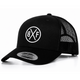 BXF Trucker Cap - Black/Black/White