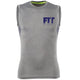 Fit By Choice Sleeveless T-Shirt - Grey Marl