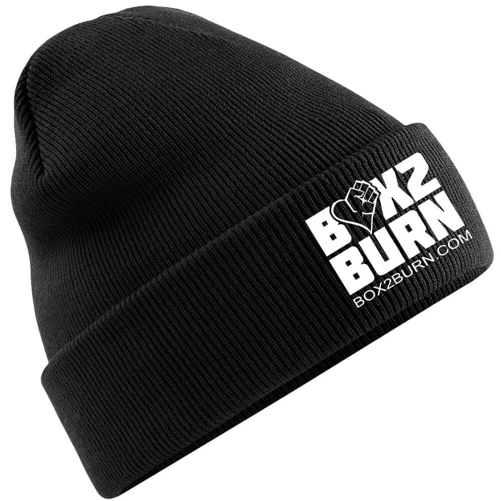 Box 2 Burn Beanie Black