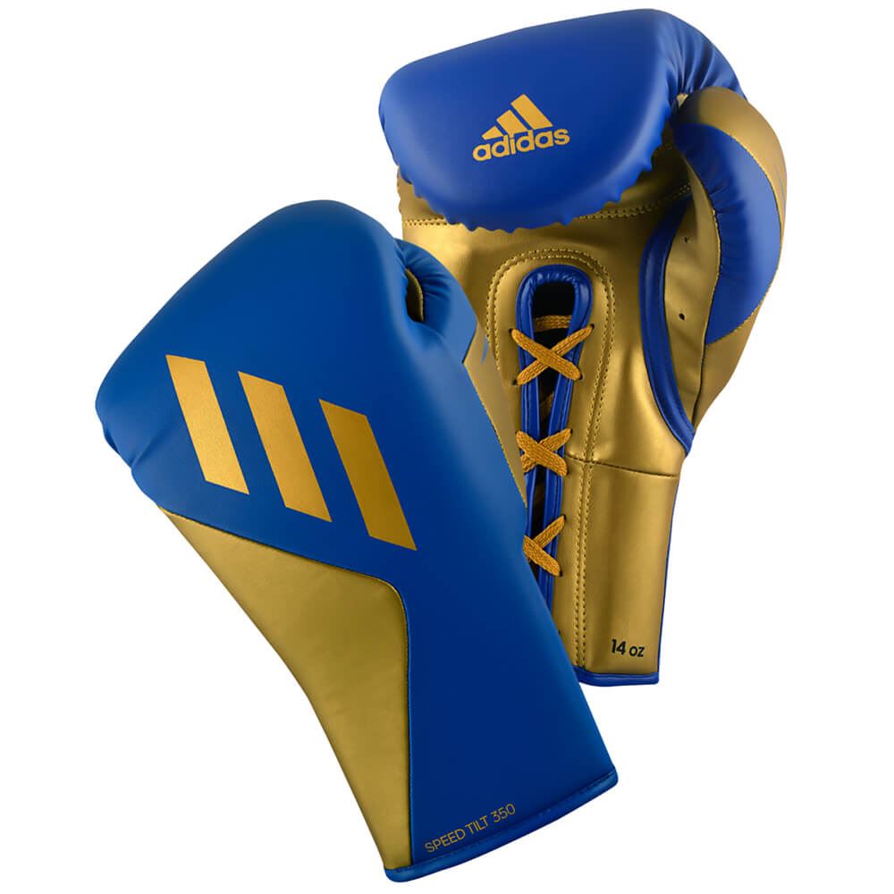 gold adidas boxing gloves
