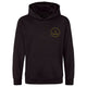 PURE BOX KIDS HOODIE - Black