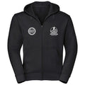 Ardeer Prom Run Zipped Hoodie - Black