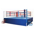 20Ft High Platform Tournament Boxing Ring - Red