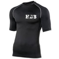 Hiib Short Sleeve Base Layer - Black