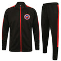 East Middlesbrough Slim Fit Tracksuit - Black/Red