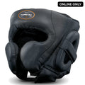Fumestu FMT1 Thai Boxing Head Guard - Black