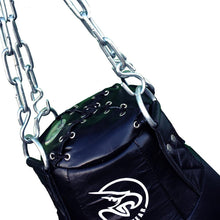 Tuf Wear All Black Leather Uppercut Spring Bag Black