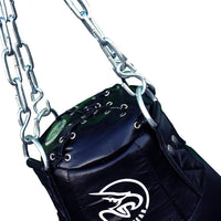 Thumbnail for Tuf Wear All Black Leather Uppercut Spring Bag Black