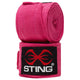 Sting Elasticised Hand Wraps 4.5M - Hot Pink