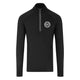 Bxf Lightweight Half Zip Long Sleeve Top - Black