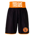 ROCKETS ABC BOUT BOXING SHORTS - Black/Orange
