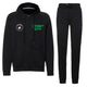 Combat Gym Womens Slim Lightweight Tracksuit - Black