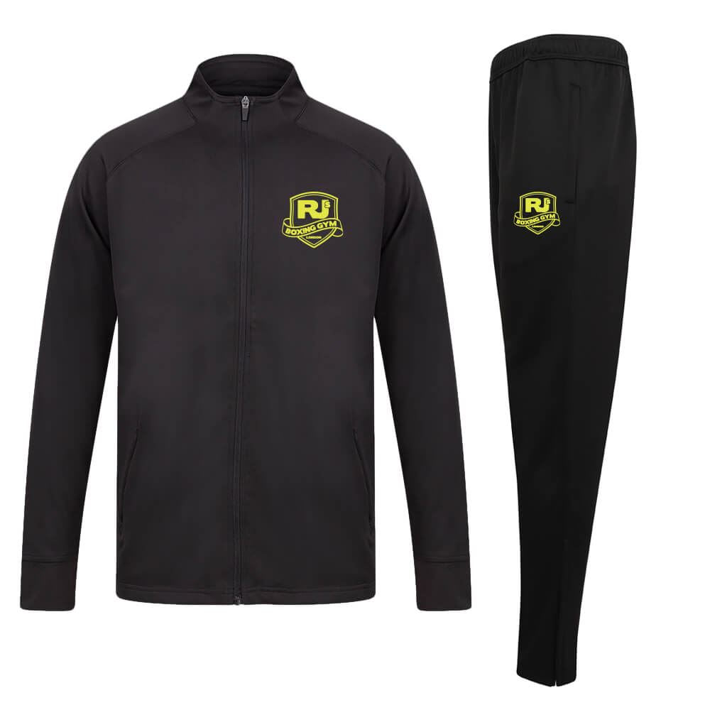 Rj'S Boxing Gym Slim Fit Poly Tracksuit
