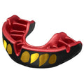 Opro Gold Level Mouthguard Jawz - Black/Red