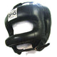 Cleto Reyes Headguard With Rounded Nylon Bar - Black