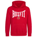 Boxfit Junior Large Logo Branded Hoodie - Red
