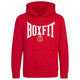 Boxfit Junior Large Logo Branded Hoodie - Red