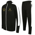 Team Wiseman Slim Fit Poly Tracksuit - Black/White
