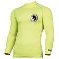 Fight Knights Boxing Gym Ls Base Layer - Fluorescent Yellow