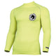 Fight Knights Boxing Gym Ls Base Layer - Fluorescent Yellow