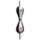 Ringside Leather Double End Ball - Black/White/Red
