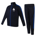 Honour and Glory Kids Slim Fit Poly Tracksuit - Navy/Royal