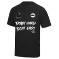 OMNIBUS Boxing Poly T-Shirt - Black/White