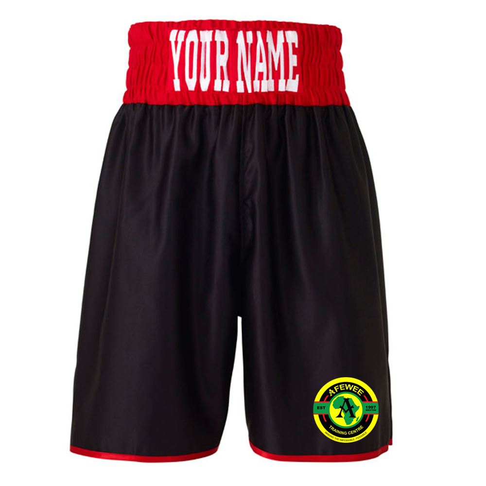 Afewee Boxing Club Bout Shorts