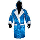 Cleto Reyes Robe With Hood - Blue/White