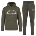 UKA Karate Retro Lounge Tracksuit - Khaki