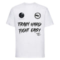 OMNIBUS Boxing Cotton T-Shirt - White/Black