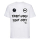OMNIBUS Boxing Cotton T-Shirt - White/Black