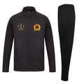 Rosehill ABC Slim Fit Poly Tracksuit - Black/Black