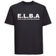 East London Boxing Academy Cotton T-Shirt - Black