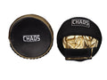 Chaos Leather Gel Technology Focus Speed Mitts - Black/Gold