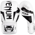 Venum Elite Adult Boxing Gloves - White/Black