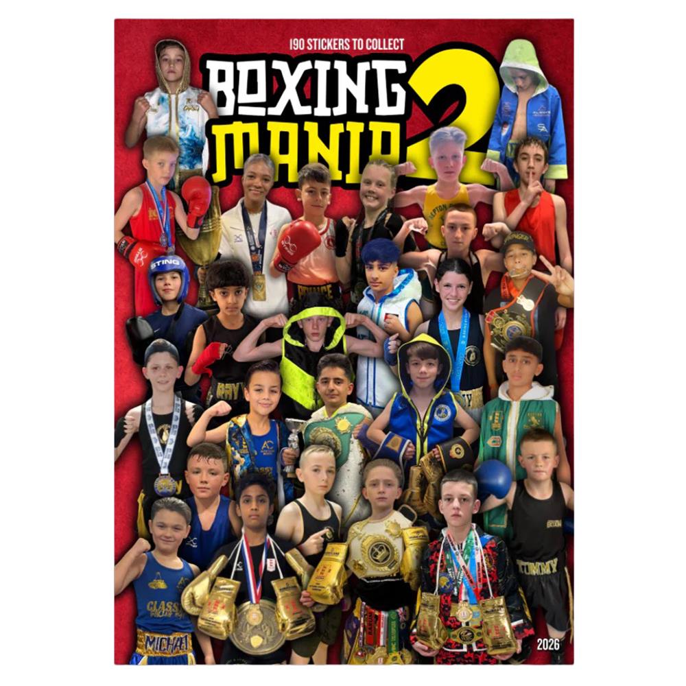 Boxing Mania Sticker Book