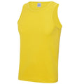 Boxing Plain Poly Vest - Yellow