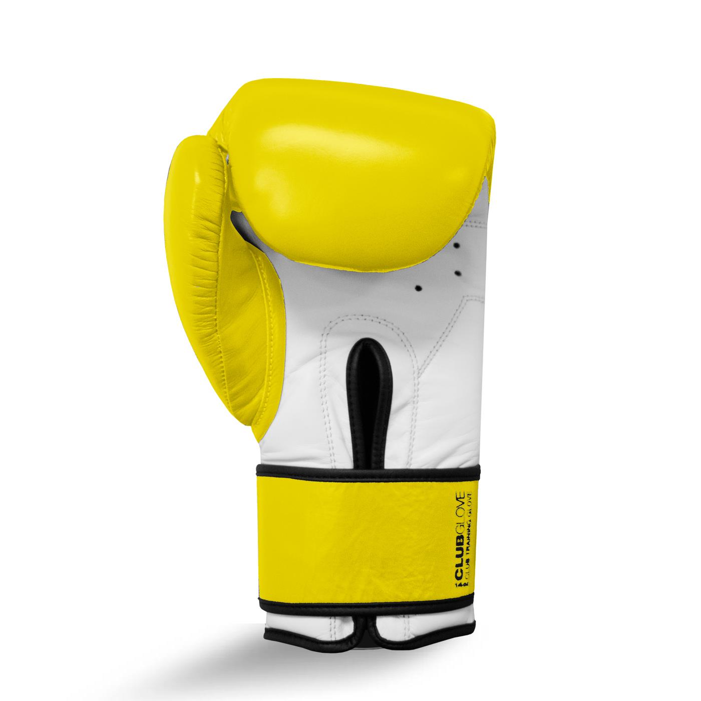 Ringside Club Leather Training Glove Yellow