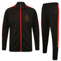 King Alfred Boxing Club Slim Fit Tracksuit - Black/Red