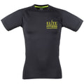 Elite Commando Fitness Slim Fit Sports T-Shirt - Black